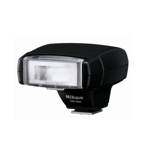 Nikon SB-400 Speedlight i-TTL Shoe Mount Flash (Guide No. 98'/30 m at 18mm)